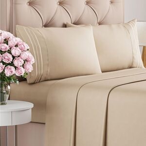 King Size 4 Piece Sheet Set